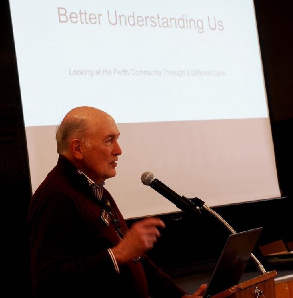 Richard at the February 2025 Probus Meeting